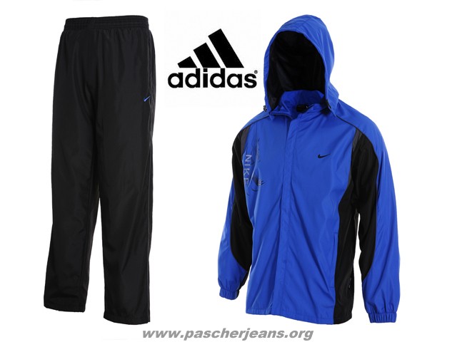 ensemble adidas bleu